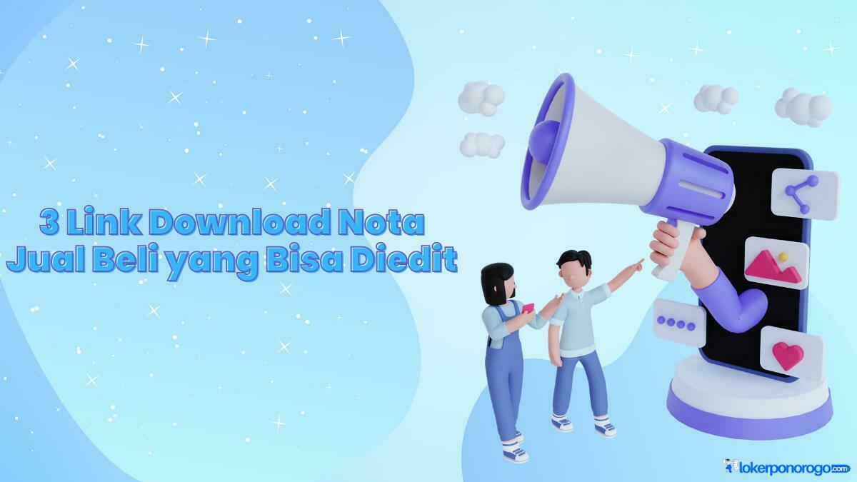 3 Link Download Nota Jual Beli yang Bisa Diedit