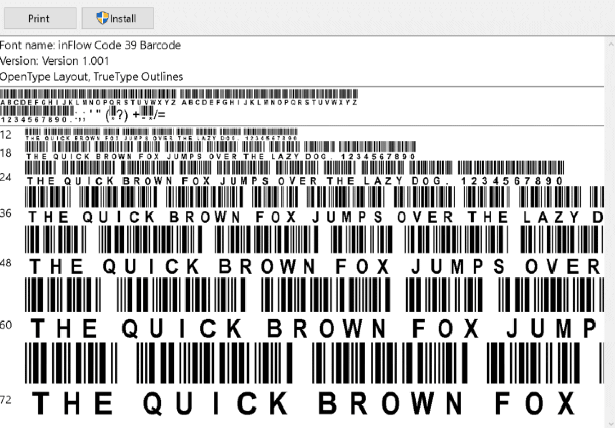 4 Cara Membuat Barcode di Excel Font Barcode