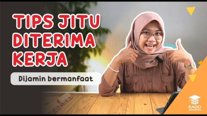 Tips Melamar Kerja yang Jitu untuk Raih Impian Karir