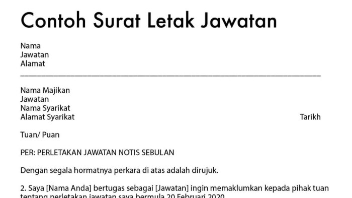 Tips Letak Jawatan: Panduan Lengkap Mengundurkan Diri Secara Profesional