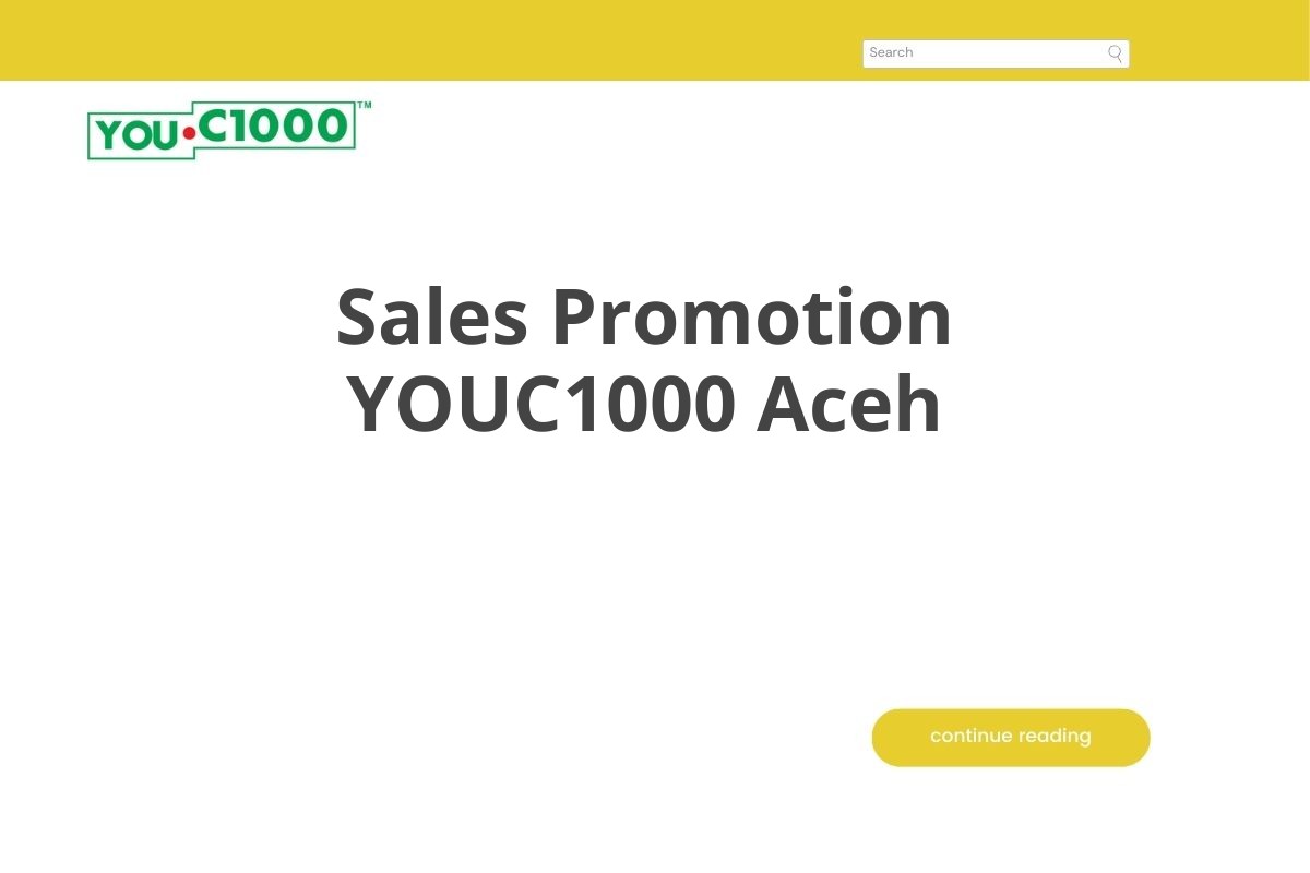 Sales Promotion YOUC1000 Aceh