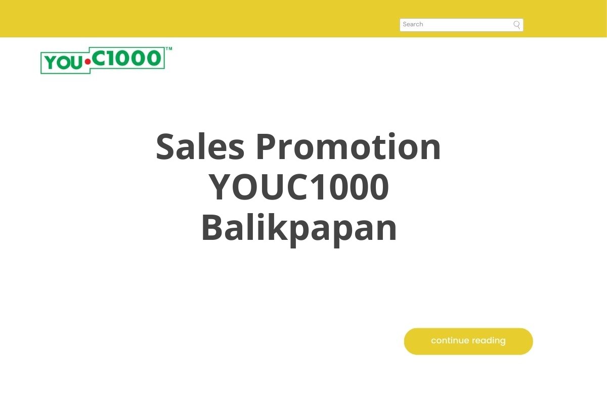 Sales Promotion YOUC1000 Balikpapan