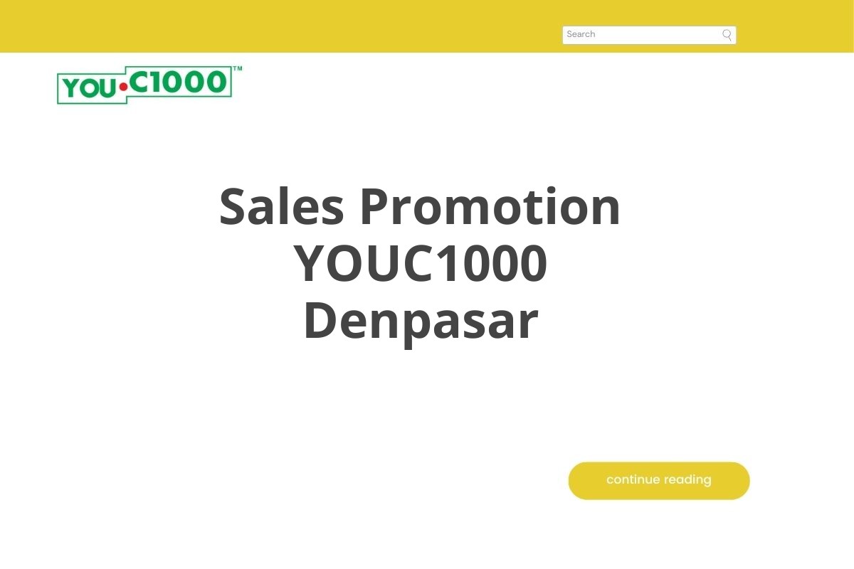 Sales Promotion YOUC1000 Denpasar