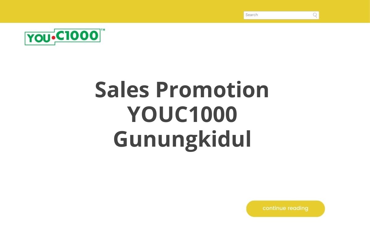 Sales Promotion YOUC1000 Gunungkidul