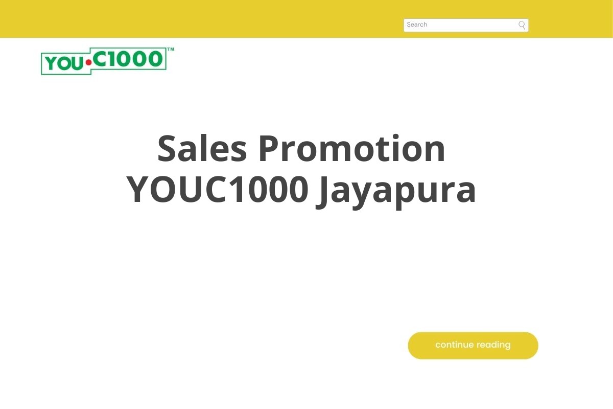 Sales Promotion YOUC1000 Jayapura