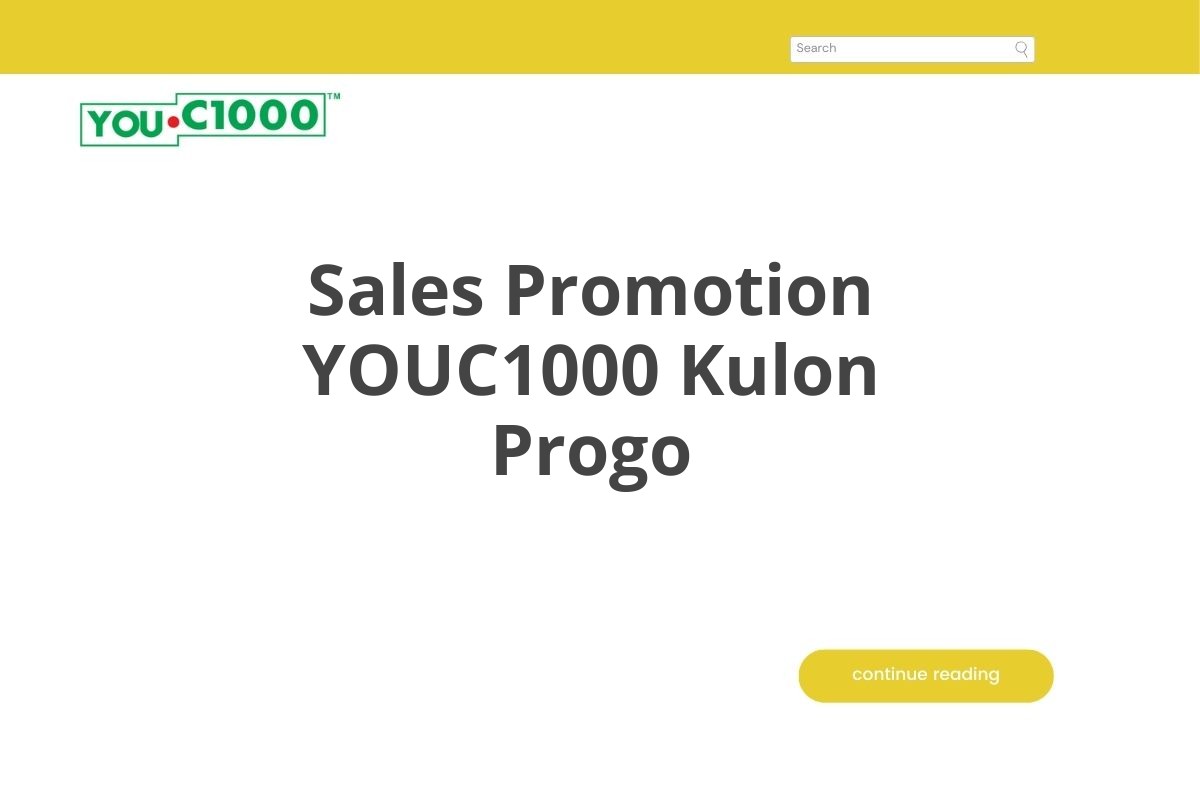 Sales Promotion YOUC1000 Kulon Progo