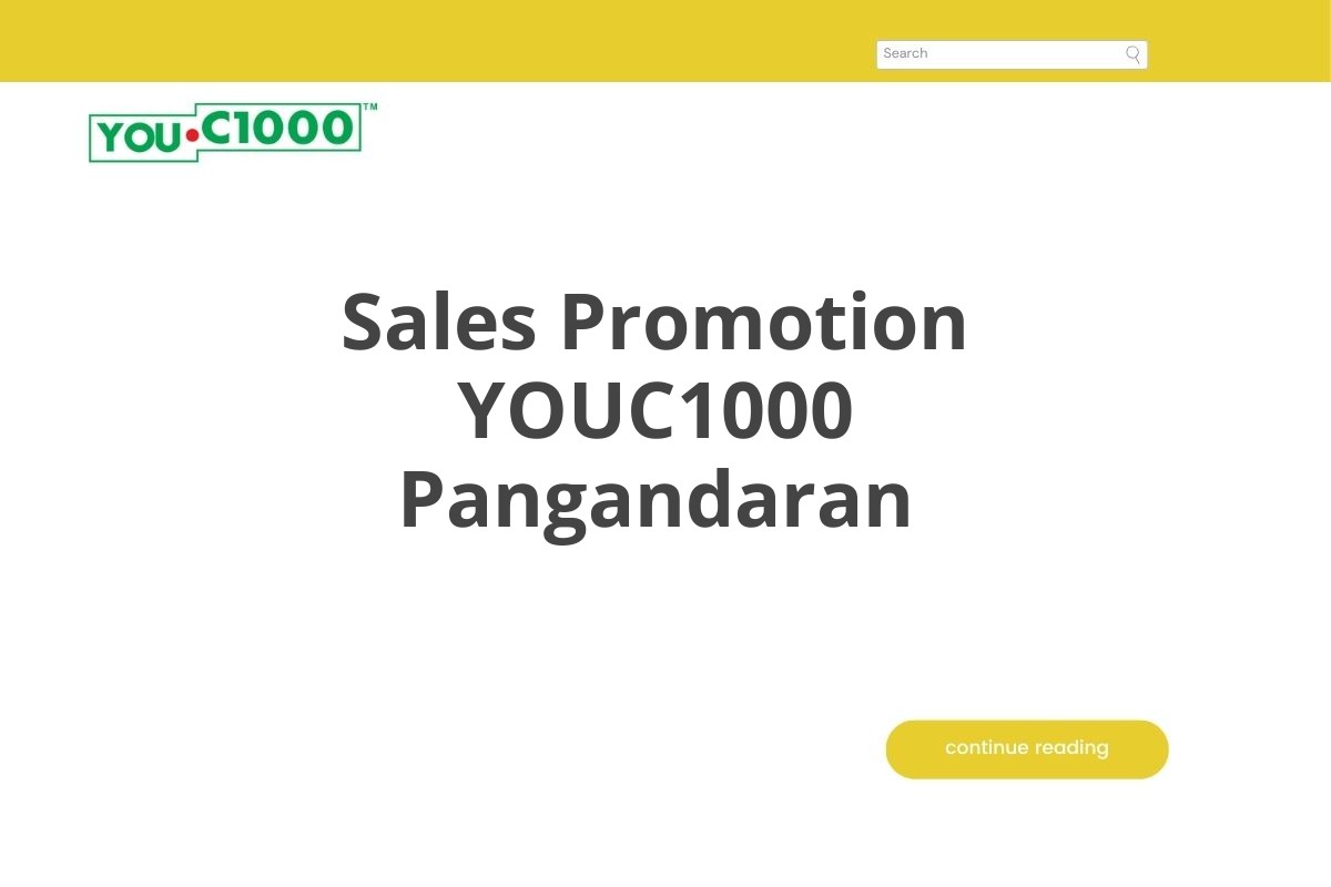 Sales Promotion YOUC1000 Pangandaran