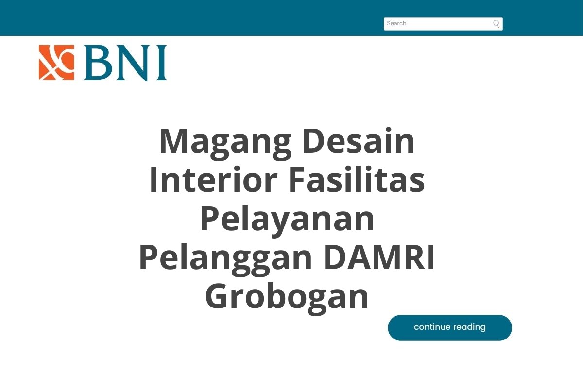 Magang Desain Interior Fasilitas Pelayanan Pelanggan DAMRI Grobogan